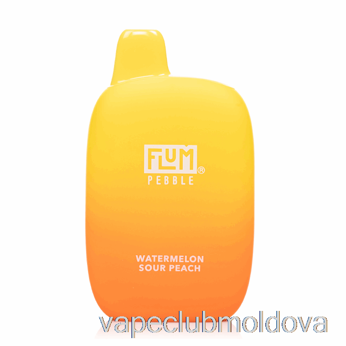 Vape Mod Flum Pebble 6000 De Unică Folosință Pepene Verde Piersic Acru